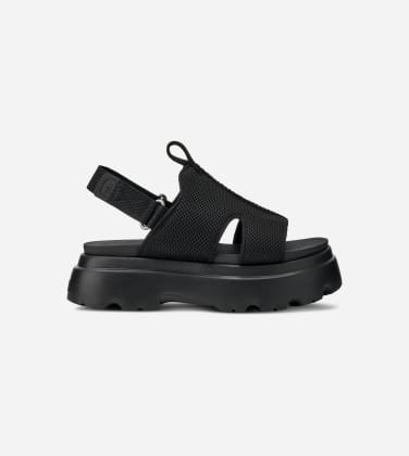 Sandale Celeste pour Femme in Black, Taille 41, Daim