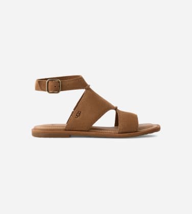 Delray pour Femme in Brown, Taille 37, Daim