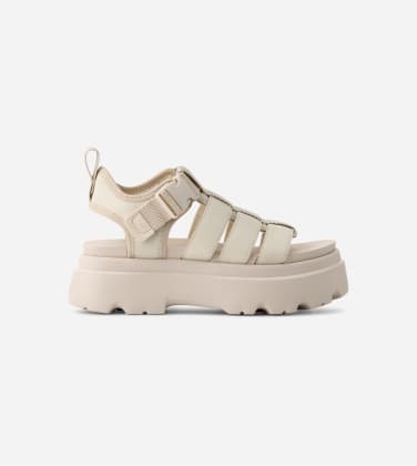 Sandale UGG Cora pour Femme in White, Taille 39, Cuir