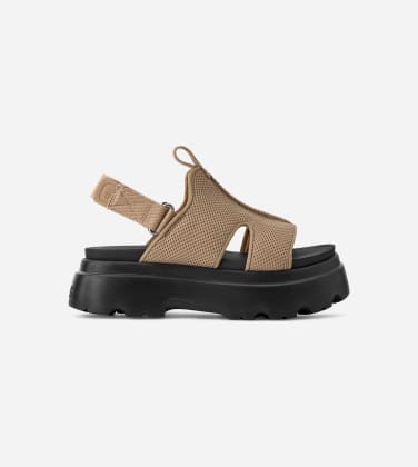 Sandale Celeste pour Femme in Beige, Taille 38, Daim