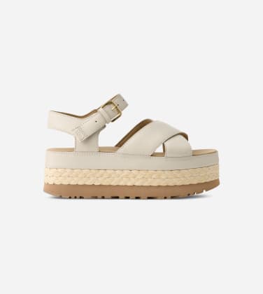 Aubrey à lanière à la cheville pour Femme in White, Taille 40, Cuir