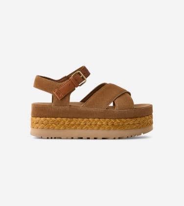 Aubrey à lanière à la cheville pour Femme in Brown, Taille 41, Daim