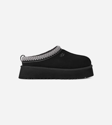 Tazz II pour Femme | Chaussures à enfiler en peau de mouton sur in Black, Taille 42, Daim