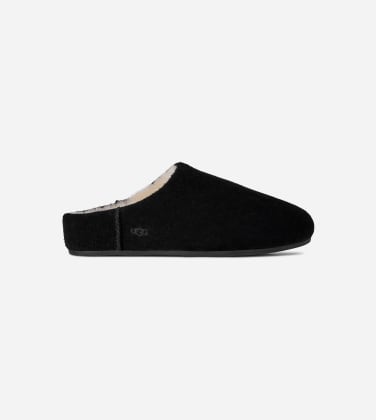 Elea Slip-On pour Femme in Black, Taille 41, Daim