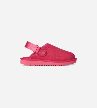 Sabot UGG Goldenstar pour enfant in Pink Bloom, Taille 33.5, Daim