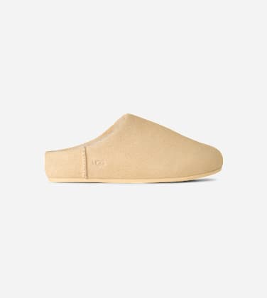Elea Slip-On pour Femme in Pale Buttercup, Taille 43, Daim