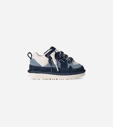Lo Lowmel Trainer in Deep Ocean/Whale, Taille 25, Daim/Textile