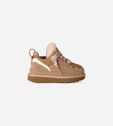 Basket Lowmel in Beige, Taille 23.5, Daim/Textile