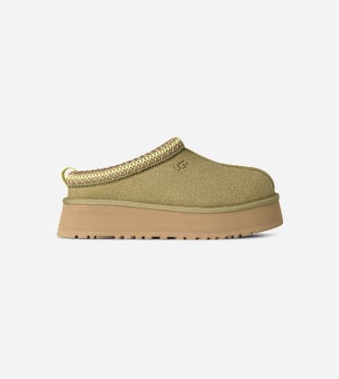Tazz II pour Femme | Chaussures à enfiler en peau de mouton sur in Muted Brass, Taille 40, Daim