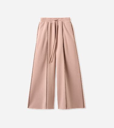 Pantalon large Classic pour Femme in Dawn Patrol, Taille M, Mélange De Coton