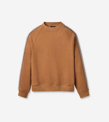 Tasman Crewneck Sweater pour Homme in Brown, Taille XL, Mélange De Coton