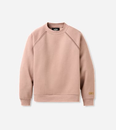 Pull à col rond Classic pour Femme in Dawn Patrol, Taille M, Mélange De Coton/Recycled Materials