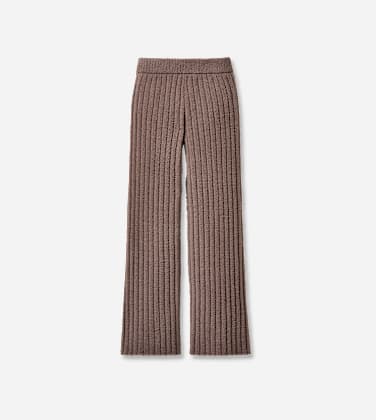 Pantalon de jogging côtelé Terri pour Femme in Allspice, Taille L, Maille