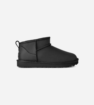 Botte Classic Ultra Mini en cuir pour Femme in Black, Taille 42