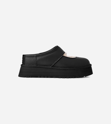 UGG Babies Bea en cuir in Black