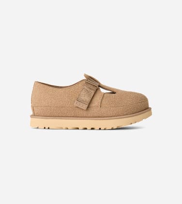 Goldenstar Mary Jane pour Femme in Beige, Taille 42, Daim