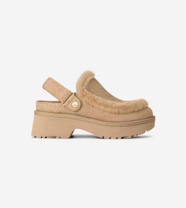 Sabot Esmee pour Femme in Brown, Taille 39, Daim