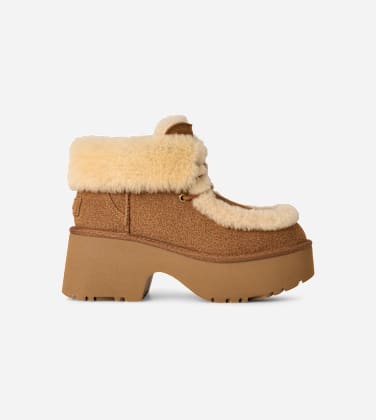 Botte à lacets Classic Esmee pour Femme in Brown, Taille 37, Daim