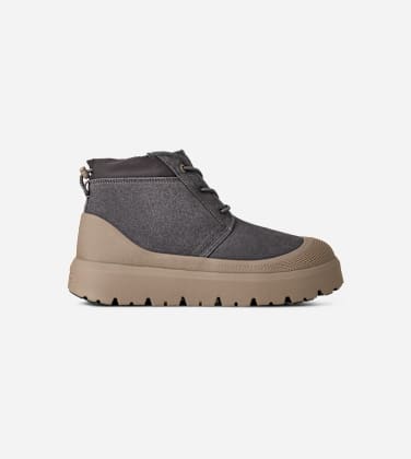Botte Neumel Weather Hybrid pour Homme in Obsidian/Cobble Grey, Taille 40, Daim/Imperméable