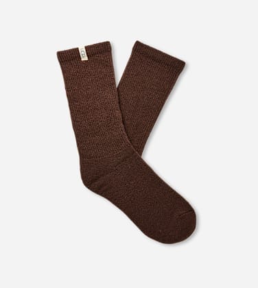 Chaussette de sport confortable Shealy pour Femme in Cola, Taille O/S, Mélange D’Acrylique