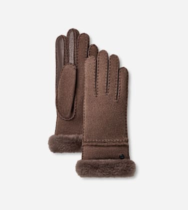 Gant technique cousu UGG pour Femme in Allspice, Taille L, Shearling
