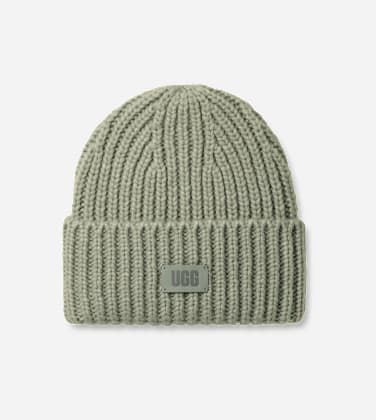 Bonnet côtelé épais UGG pour enfant in Grey Mist, Taille O/S, Tricot