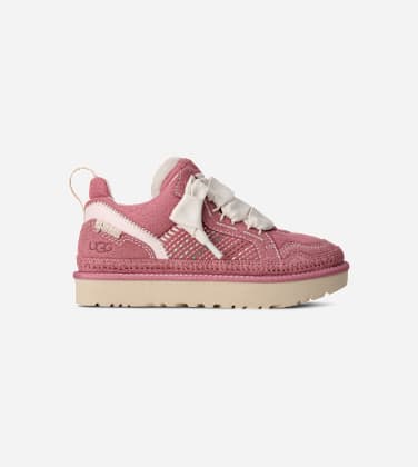 Basket Lowmel Meadow pour Femme in Horizon Pink, Taille 40, Daim