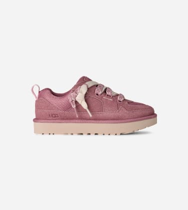 Basket Lo Lowmel pour Femme in Horizon Pink, Taille 37, Daim/Textile/Matières Recyclées