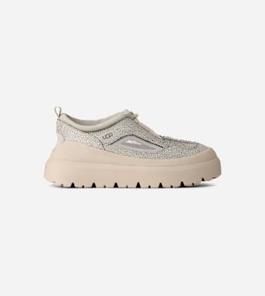 Basket Heritage Utility Axoid Crackle pour Homme in White, Taille 42