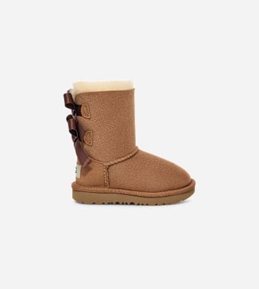 UGG® Bailey Bow II Boot for Kids in Brown