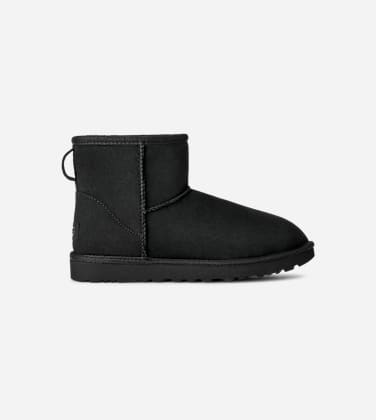 Botte UGG Classic Mini II pour Femme in Black, Taille 41, Double Face