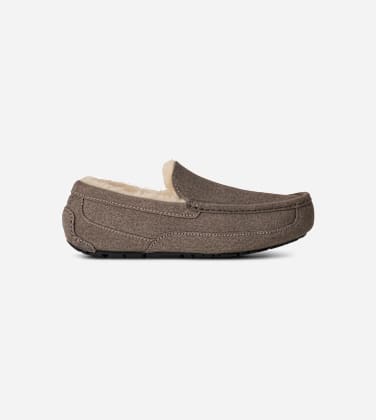 Chausson UGG Ascot pour Homme in Grey, Taille 41, Daim
