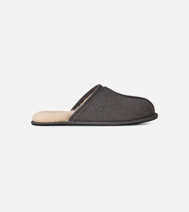 Chausson UGG Scuff pour Homme in Grey, Taille 42, Daim