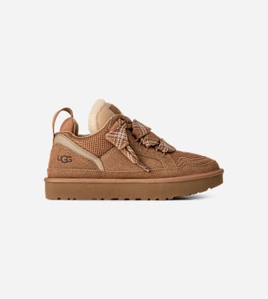 Basket UGG Lowmel pour Femme in Brown, Taille 43, Canvas/Daim/Matières Recyclées