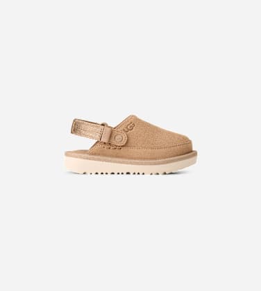 Sabot UGG Goldenstar pour enfant in Beige, Taille 25, Daim