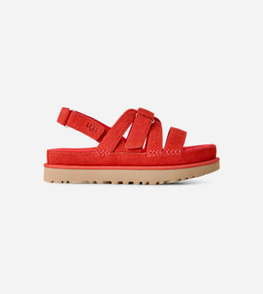UGG Sandale Goldenstar Gleam in Red Pepper