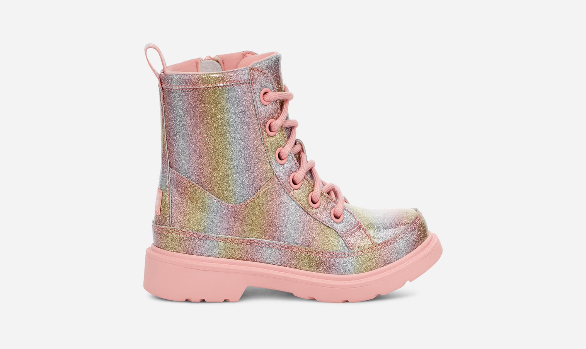 UGG® Robley Glitter Boot for Kids in Metallic Rainbow