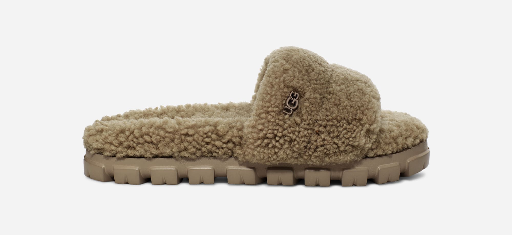 UGG Chausson bouclé Cozetta pour Femme in Brown