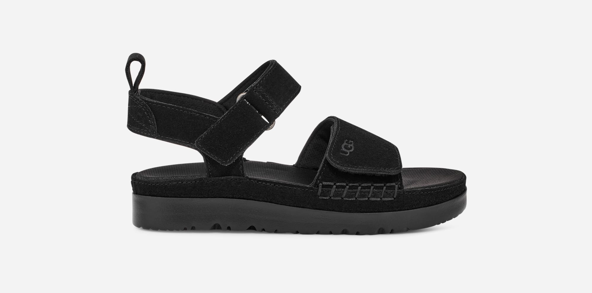 UGG Sandale Goldenstar pour Grand Enfant in Black