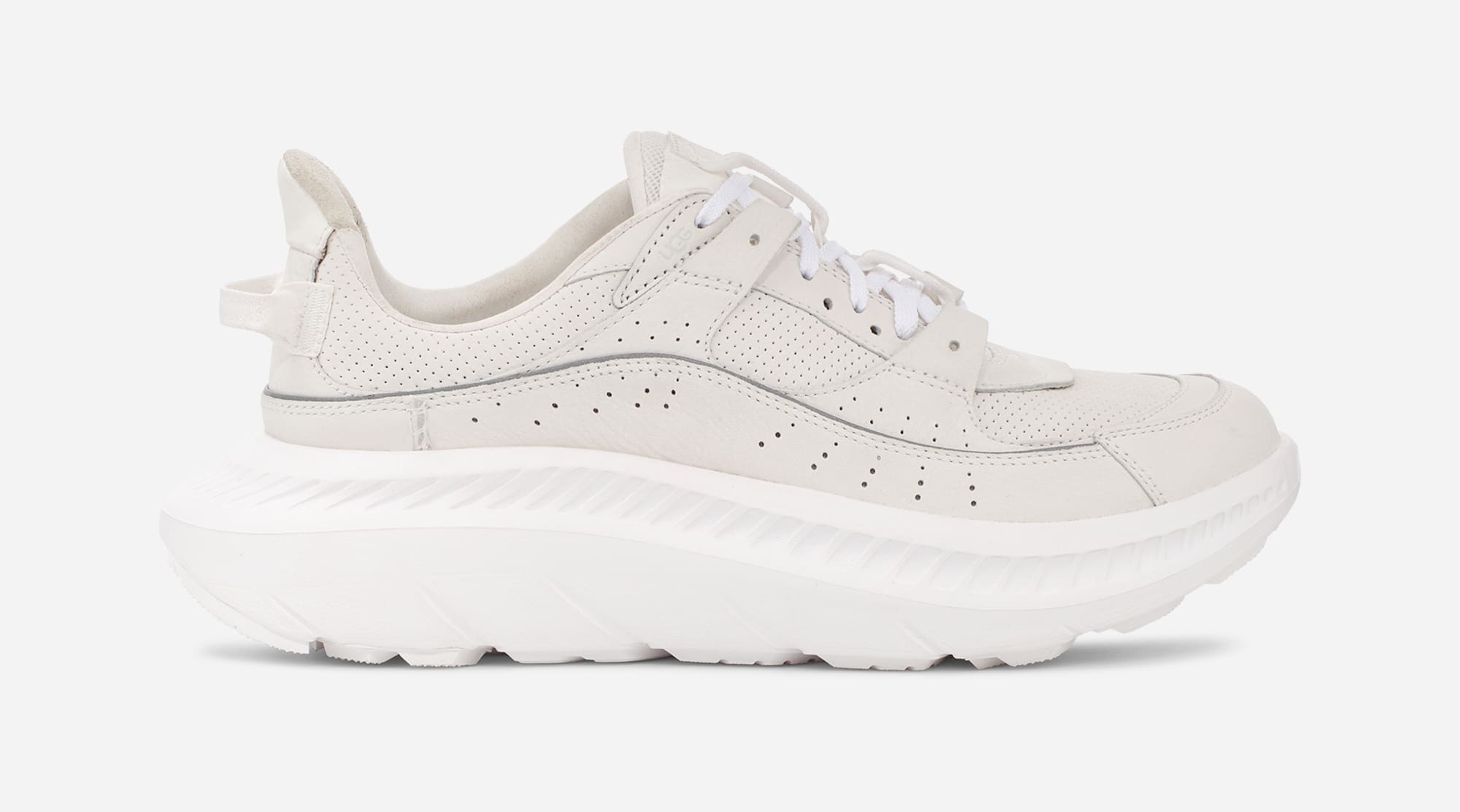 UGG® CA805 V2 Nubuck Trainer in White