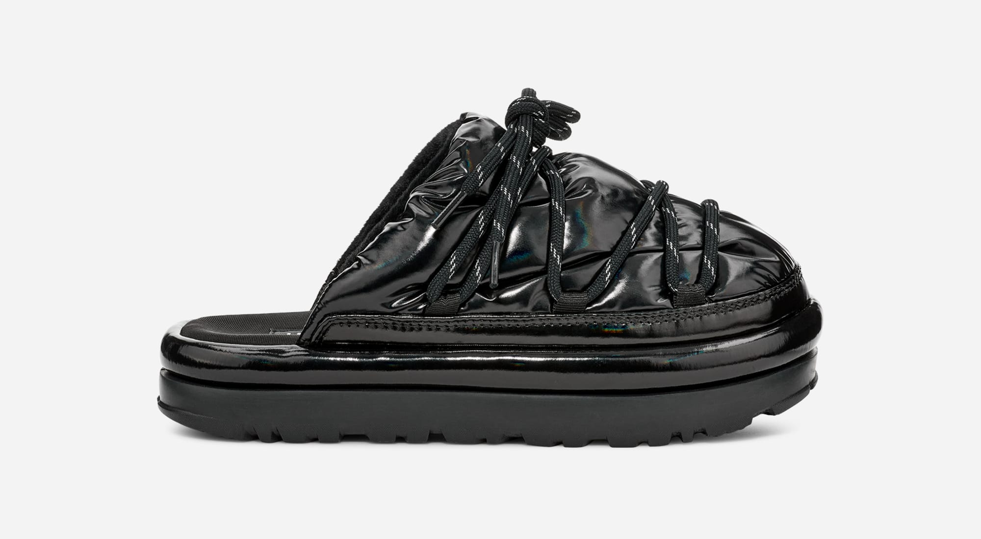 UGG® Hi Shine Spaceslider Slide in Black