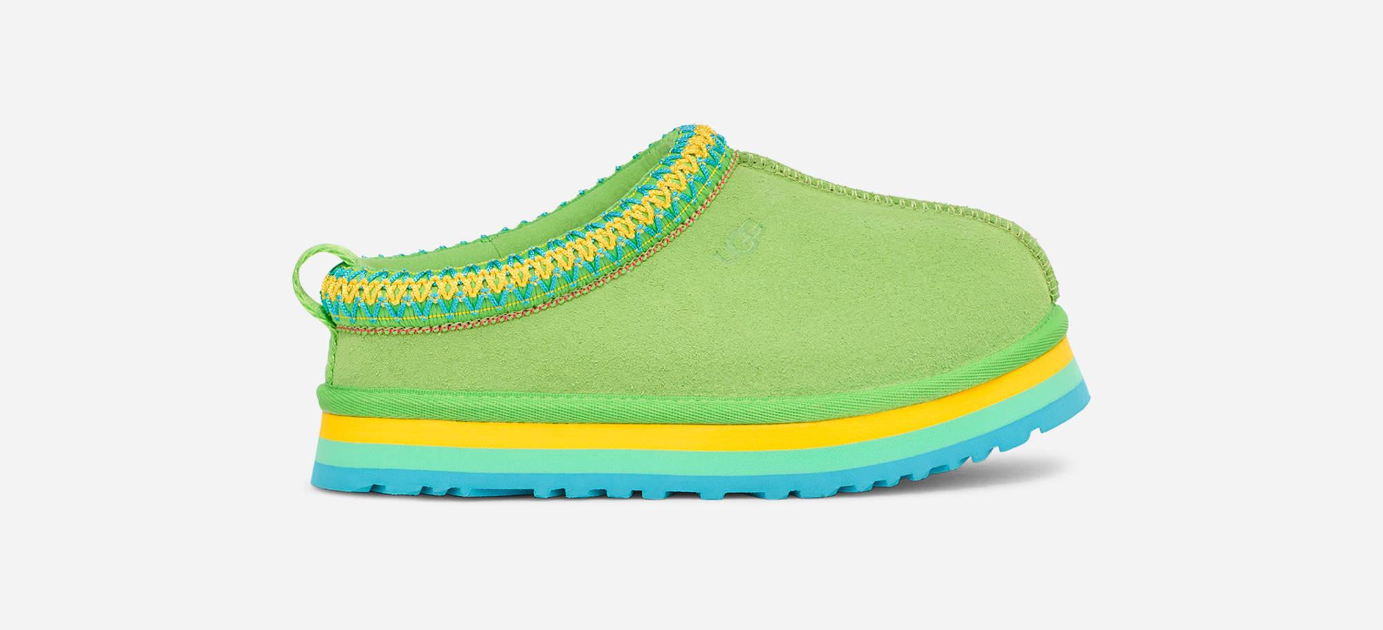 UGG® Tazz for Kids in Green Multi