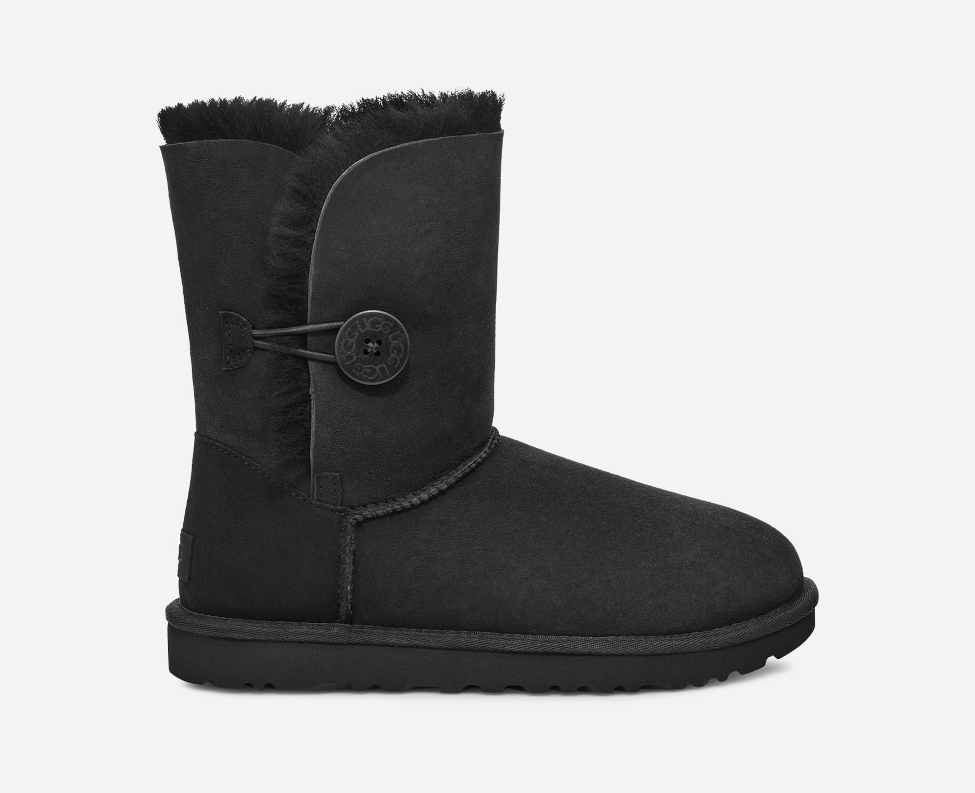 UGG® Short Bailey Button II Boot for Women in Black
