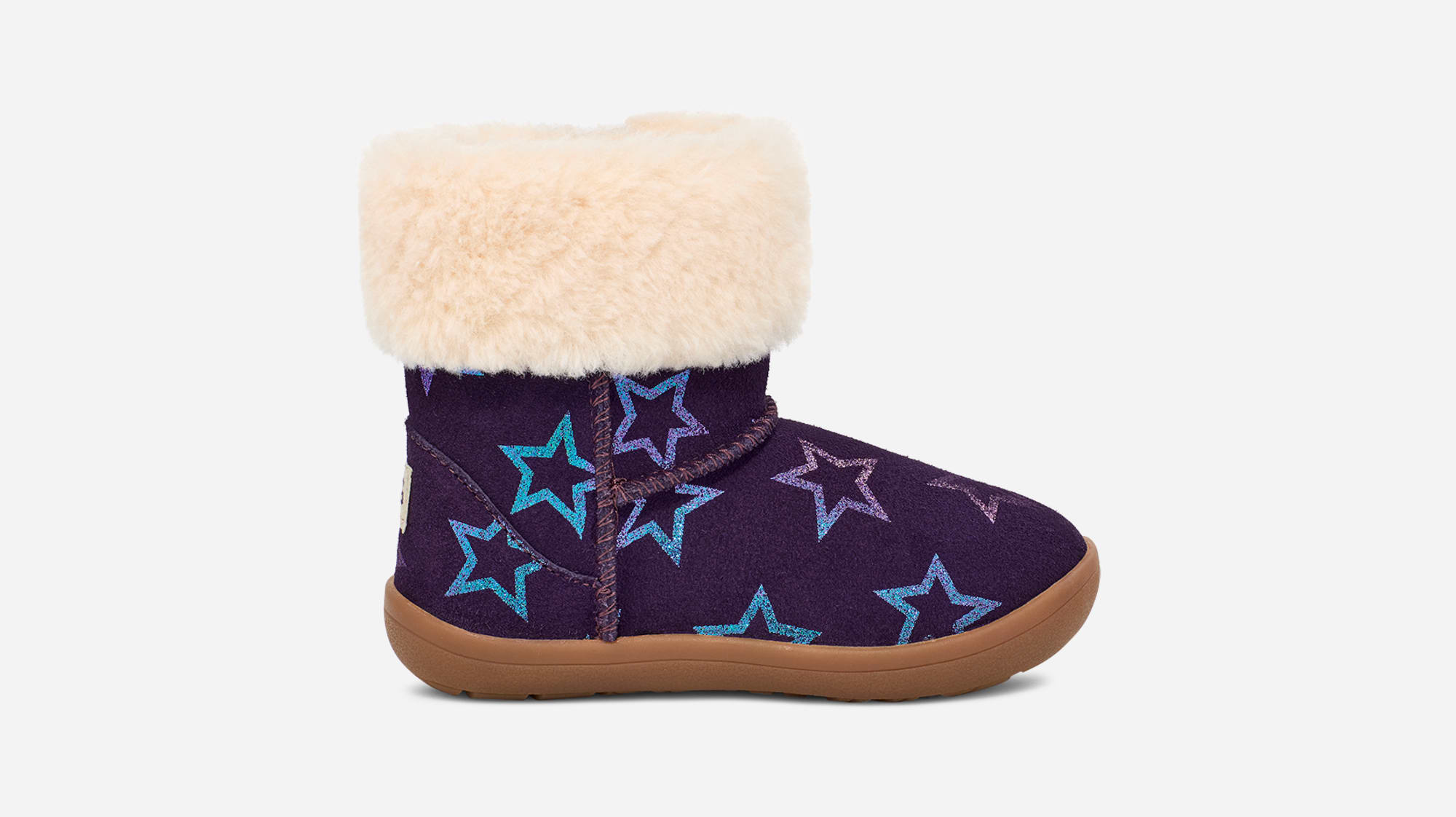 UGG® Sammee Iridescent Stars Boot in Nightshade/Purple Iridescent