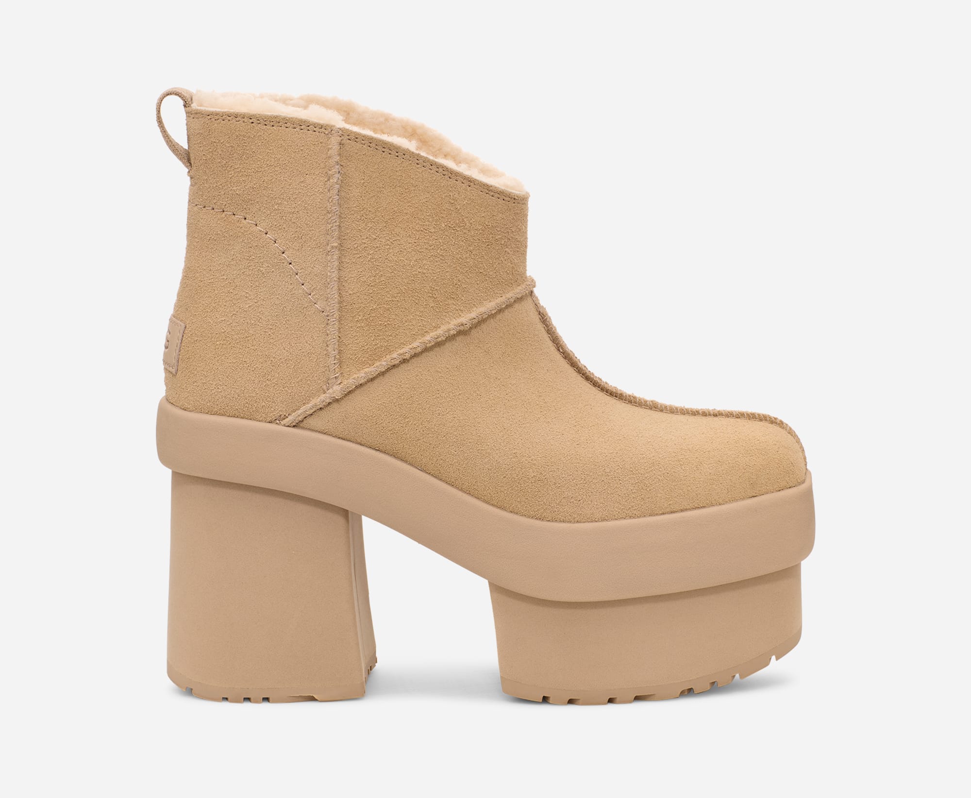 UGG® New Heights Platform Mini Boot in Brown