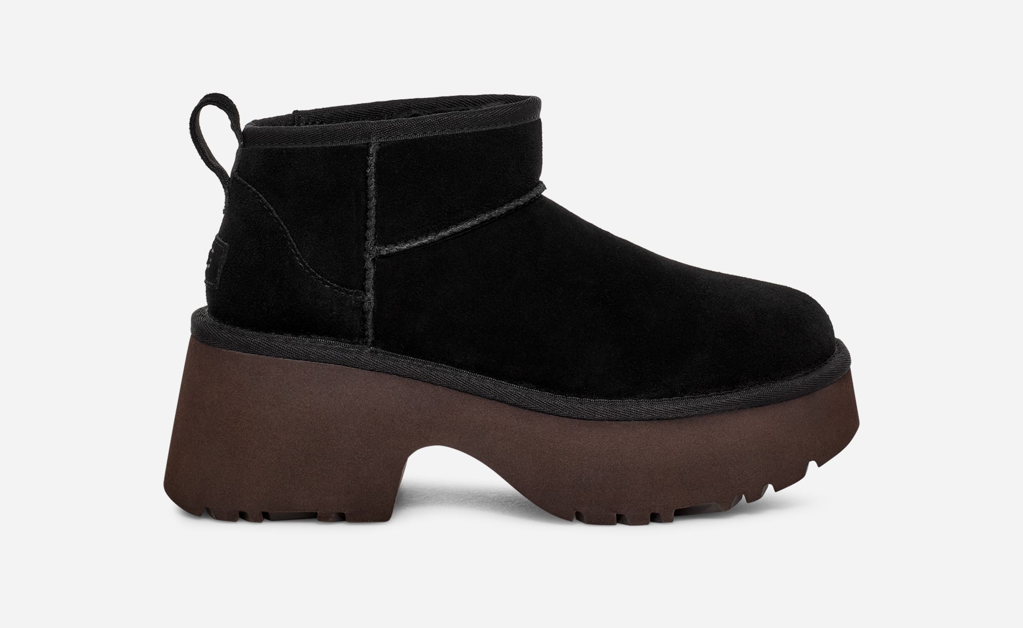 UGG® Classic Ultra Mini New Heights-laars in Black