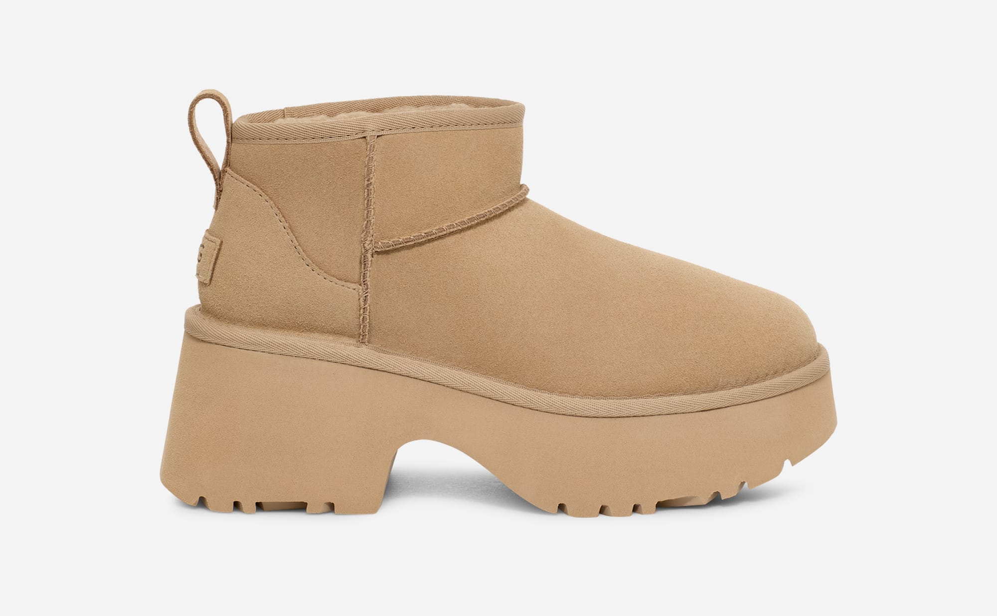 UGG® Classic Ultra Mini New Heights-laars in Brown