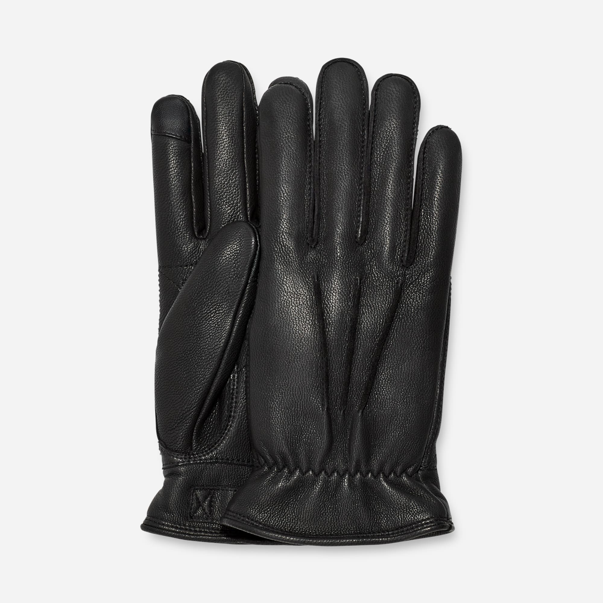 UGG® Leren 3 Point-handschoen in Black