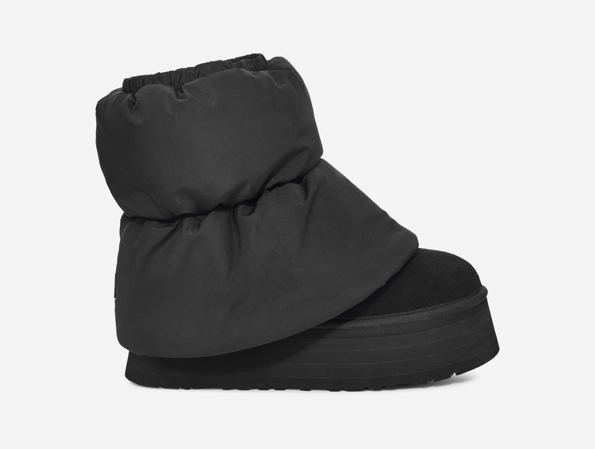 UGG® Classic Mini Dipper Puffer-laars in Black