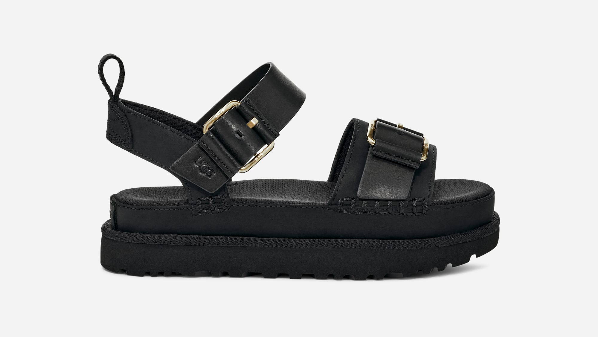 UGG® Goldenstar Villa Sandal in Black